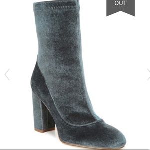 Sam Edelman Gray Calexa Sock Bootie 7